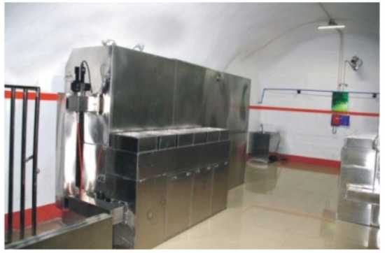 蓄冰柜及散冷結(jié)構